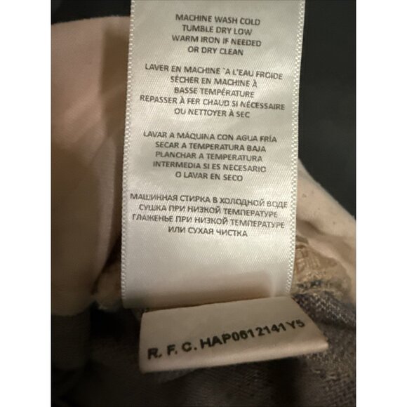 RE/DONE Flare Jeans Womens Size 27 Tinted Blush 147-3W7FPT 100% Cotton - Picture 10 of 11